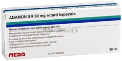ADAMON 50 mg retard kemény kapszula
