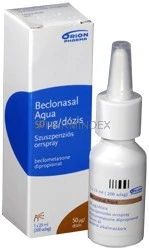 BECLONASAL AQUA 50 µg/dózis szuszpenziós orrspray