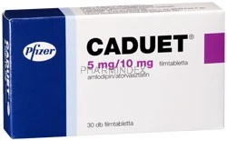 CADUET 5 mg/10 mg filmtabletta