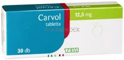 CARVOL 12,5 mg tabletta