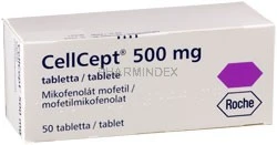 CELLCEPT 500 mg filmtabletta
