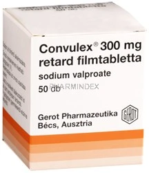 CONVULEX 300 mg retard filmtabletta