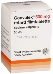 CONVULEX 500 mg retard filmtabletta