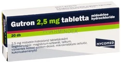GUTRON 2,5 mg tabletta