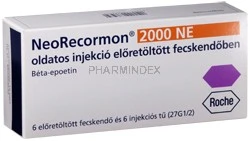 NEORECORMON 2000 NE oldatos injekció előretöltött fecskendőben