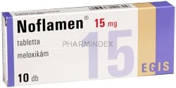NOFLAMEN 15 mg tabletta