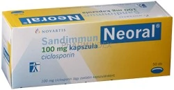 SANDIMMUN NEORAL 100 mg lágy kapszula