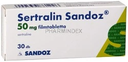 SERTRALIN SANDOZ 50 mg filmtabletta