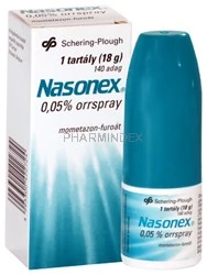 NASONEX 0,05% szuszpenziós adagolt orrspray - Gyógyszerkereső - Hásvegerfem.hu