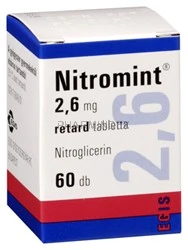 NITROMINT 2,6 mg retard tabletta