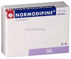 NORMODIPINE 10 mg tabletta