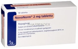 NOVONORM 2 mg tabletta