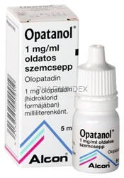 OPATANOL 1 mg/ml oldatos szemcsepp