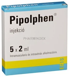 PIPOLPHEN 25 mg/ml oldatos injekció