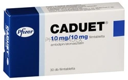 CADUET 10 mg/10 mg filmtabletta