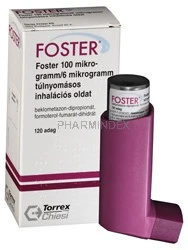 FOSTER 100 µg/6 µg túlnyomásos inhalációs oldat