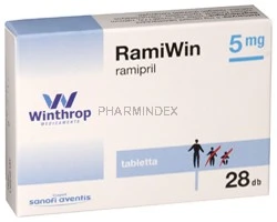 RAMIPRIL-ZENTIVA 5 mg tabletta