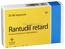RANTUDIL 90 mg retard kemény kapszula