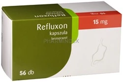 REFLUXON 15 mg gyomornedv-ellenálló kemény kapszula