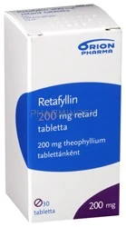 RETAFYLLIN 200 mg retard tabletta