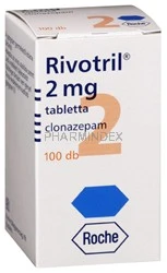 RIVOTRIL 2 mg tabletta
