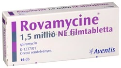 Rovamicin a prosztatitis alatt Prosztata krónikus antibiotikumok