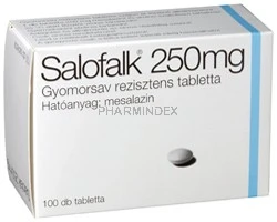 SALOFALK 250 mg bélben oldódó tabletta