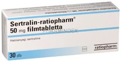 SERTRALIN-TEVA 50 mg filmtabletta