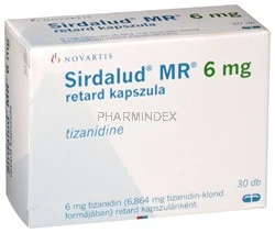 Sirdalud és magas vérnyomás, SIRDALUD 4 mg tabletta