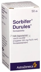 SORBIFER DURULES 320 mg filmtabletta