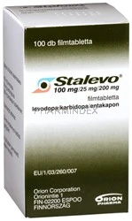 STALEVO 100 mg/25 mg/200 mg filmtabletta