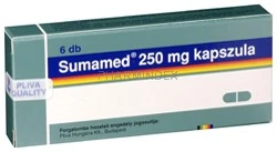 SUMAMED 250 mg kemény kapszula