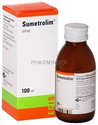 SUMETROLIM 25 mg/5 mg/ml szirup