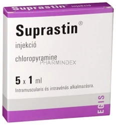 SUPRASTIN 20 mg/ml oldatos injekció