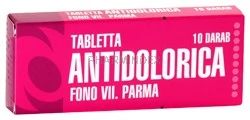 Tabletta antidolorica FoNo VIII. Parma