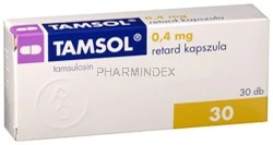 TAMSOL 0,4 mg retard kemény kapszula