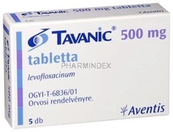 TAVANIC 500 mg filmtabletta