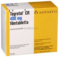 TEGRETOL CR 400 mg módosított hatóanyagleadású tabletta