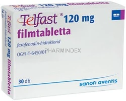 TELFAST 120 mg filmtabletta