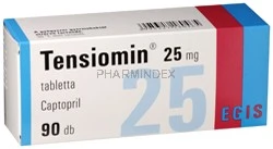 TENSIOMIN 25 mg tabletta