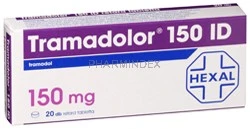TRAMADOLOR 150 mg módosított hatóanyagleadású tabletta