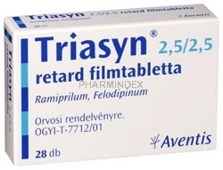 TRIASYN 2,5 mg/2,5 mg retard filmtabletta