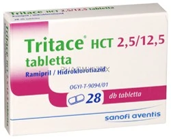 Három hatásos vérnyomáscsökkentő egyetlen tablettában