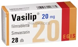 VASILIP 20 mg filmtabletta