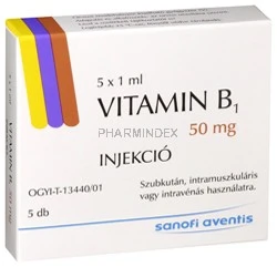VITAMIN B1-ZENTIVA 50 mg oldatos injekció