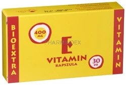 VITAMIN E BIOEXTRA 400 mg lágy kapszula