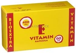 VITAMIN E BIOEXTRA 400 mg lágy kapszula