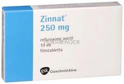 ZINNAT 250 mg filmtabletta