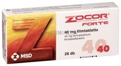 ZOCOR FORTE 40 mg filmtabletta