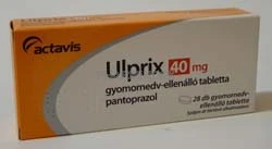 ULPRIX 40 mg gyomornedv-ellenálló tabletta